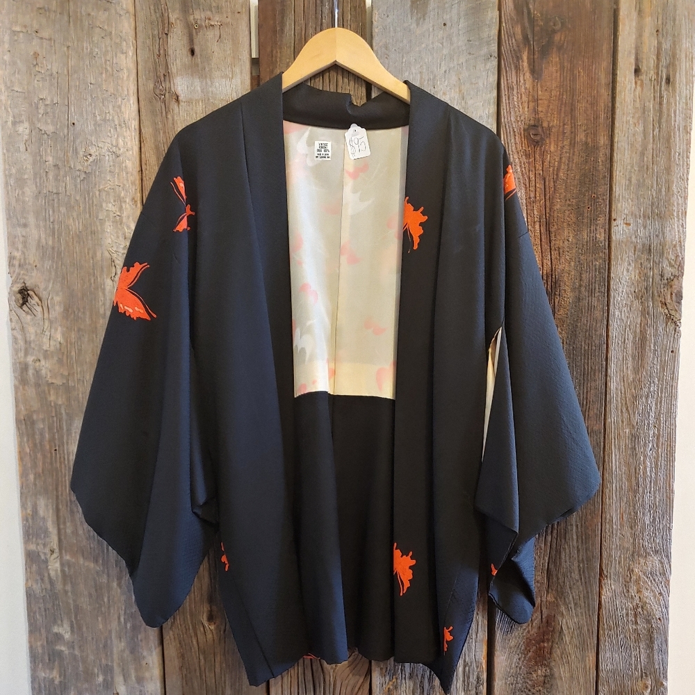 Vintage Silk Kimono